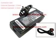 ASUS Liteon PA-1131-07 laptop ac adapter replacement (Input: AC 100-240V, Output: DC 19V 7.1A, Power: 135W)