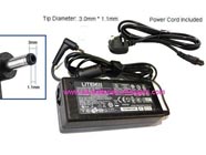 ACER Aspire A515-55-56VK laptop ac adapter replacement (Input: AC 100-240V, Output: DC 19V 3.42A 65W; Connector size: 3.0mm * 1.1mm)