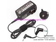 HP 255 G3 Notebook PC Series laptop ac adapter replacement (Input: AC 100-240V, Output: DC 19.5V, 2.31A; Power: 45W)