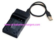 Replacement PENTAX K-BC78E digital camera battery charger