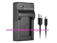 SAMSUNG SAC-47 digital camera battery charger- 1. Smart LED charging status indicator.<br />
2. USB charger, easy to carry.<br />