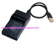 Replacement PANASONIC HDC-TM90GK-3D camcorder battery charger