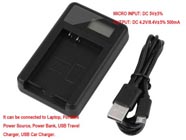 Replacement TOSHIBA Camileo X416 digital camera battery charger
