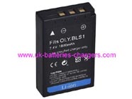 OLYMPUS E-PL1s Pen digital camera battery replacement (Li-ion 1800mAh)