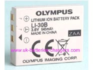 OLYMPUS Stylus Verve Digital S digital camera battery replacement (Li-ion 645mAh)
