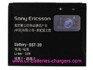SONY ERICSSON W380 Walkman mobile phone (cell phone) battery replacement (Li-ion 920mAh)