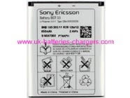 SONY ERICSSON W830i mobile phone (cell phone) battery replacement (Li-ion 950mAh)