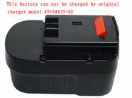BLACK & DECKER B-8316 power tool battery (cordless drill battery) replacement (Ni-Cd 2000mAh)