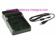 Replacement CASIO Exilim EX-ZR1200BK digital camera battery charger