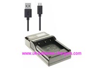 Replacement GOPRO Hero 6 HD Silver digital camera battery charger