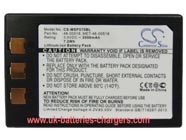 METROLOGIC MET-46-00518 PDA battery replacement (Li-ion 2000mAh)